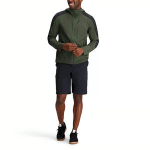 Sweat à capuche softshell d'hiver durable en coton mélangé, manches longues, prix bas, style personnalisé, fermeture éclair, sweat à capuche softshell pour homme - Product Image 1