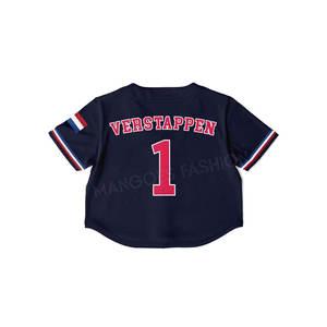 Nueva Camiseta de Softbol para Clubes Deportivos - Top Corto Transpirable con Diseño Personalizado para Mujer, Precio al por Mayor - Product Image 4