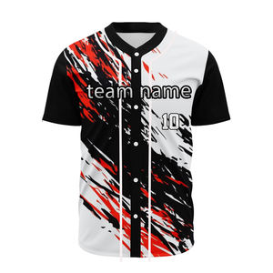 Camiseta de Béisbol Unisex, Uniforme de Equipo, Camiseta de Softbol para Hombres y Mujeres en Tallas para Niños - Product Image 4