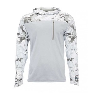 Custom Made Lightweight Fishing Hoodie Men Quick Dry Long Sleeve Fishing Hoodie Outdoor Sports Fishing Hoodie Men Zipper Pocket - Product Image 5