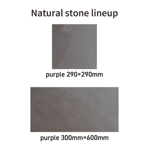 Paneles de Piedra Superior, Texturizados, de Pizarra Natural, para Pavimentación de Paredes, Color Morado, Decorativos, al por Mayor - Product Image 4