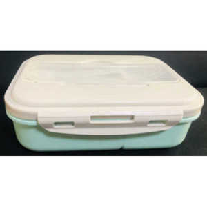 Scatola da pranzo rettangolare con fragranza di grano 1000ml capacità giapponese Bento Box contenitore conservazione coperchi per uso domestico