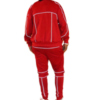 Kedatangan Baru Kain Spandex/Polyester Berkualitas Tinggi dengan List Reflektif, Ukuran Besar, Ramah Lingkungan, Bernapas, dan Elastis Empat Arah