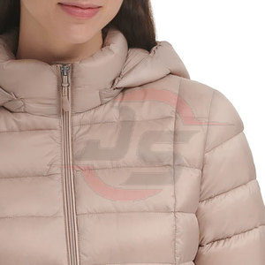 Recién llegado, chaqueta acolchada de Invierno para mujer, diseño de punto transpirable, acolchada de moda J en Stock - Product Image 4