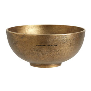 Bol à chocolat en acier inoxydable avec support en résine Nouveau bol à chocolat en métal fait main pour table décorative vente en gros - Product Image 6