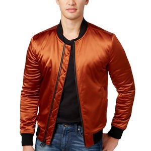 100% poliéster personalizado al por mayor invierno otoño hombres prendas de vestir exteriores cálida moda estilos chaqueta al aire libre chaqueta de Bombardero - Product Image 1