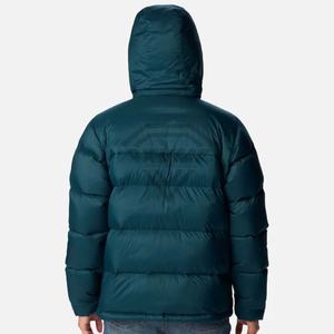 Veste d'hiver décontractée pour homme sur mesure, veste matelassée à capuche, col montant, fermeture éclair, veste matelassée élégante de style streetwear - Product Image 5