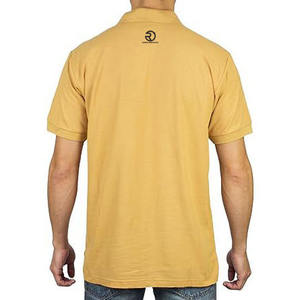 Chemises polo unisexes personnalisées en coton, élasthanne, vente en gros Chemises polo pour hommes avec logo brodé de haute qualité - Product Image 3