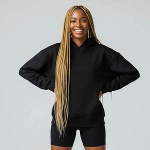 Sudadera con Capucha Lambda Chi Alpha para Mujer, Estilo Holgado con Hombros Caídos, 100% Algodón, Impresión de Logotipo Personalizado para Otoño e Invierno - Product Image 5