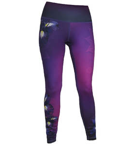 เลกกิ้งผู้หญิงมีสไตล์ใส่สบายเนื้อผ้านุ่มยืดหยุ่นเหมาะสำหรับใส่วิ่งเล่นโยคะในยิมสวมใส่สบาย - Product Image 4