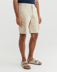 Short cargo extensible pour homme, vert armée, multi-poches, décontracté, été, 2024 - Product Image 6