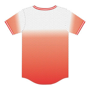 Camiseta de béisbol personalizada KAP desgastada, 100% poliéster de malla, para fraternidad, con logotipos bordados y aplicados. - Product Image 3