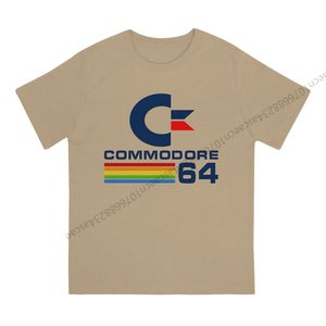 2026 Trending Premium Quality Men's Commodore 64 camiseta Theory Camiseta 100% algodón Casual patrón sólido impresora directa de fábrica - Product Image 6
