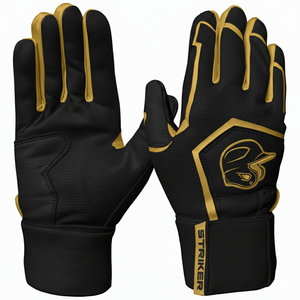 ถุงมือตีเบสบอลแบบสั่งทำพิเศษ ราคาขายส่ง ด้านหลังเป็นตาข่ายระบายอากาศ ฝ่ามือทำจากหนังวัวอย่างดี ทนทาน ถุงมือตีซอฟต์บอล - Product Image 2