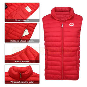 เสื้อกันหนาวผู้ชายขายดี ผ้าไนลอน/โพลีเอสเตอร์ บริการ OEM สีและโลโก้ตามสั่ง กันน้ำ ระบายอากาศได้ - Product Image 3