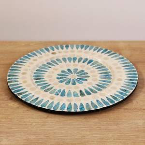 Bandeja DE SERVICIO DE fregona hecha a mano de primera calidad con diseño único adecuada para restaurantes de alta calidad, hogares y artículos de regalo - Product Image 4