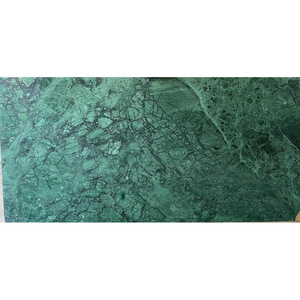 ORRIS LIVING Marbre vert poli naturel, grande dalle, Verde Guatemala, design moderne durable pour plan de travail de cuisine, meuble-lavabo de salle de bain - Product Image 1