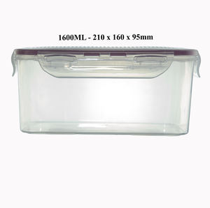3-Piece <b>Clear</b> Food Storage Containers Lids 54oz 34pz 17oz Capacity Dishwasher Safe Lunch Meal Prep Leftovers Vietnam Supplier - Product Image 3
