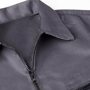 Prix de gros de la mode OEM, costume de travail pour hommes, couleur unie, logo imprimé personnalisé, costumes de travail pour hommes - Product Image 3