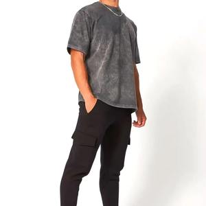 Camisetas de Algodón 100% Lavadas con Ácido, Estilo Hip Hop, Vintage, de Secado Rápido, para Hombre, Ropa Urbana, Venta Caliente - Product Image 4