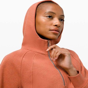 Nuevo estilo para mujer, chaqueta de chándal atlética ajustada con cremallera completa, entrenamiento ligero con capucha y bolsillos, patrón sólido - Product Image 4