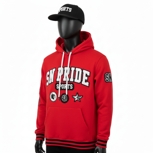 Sudadera con Capucha de Forro Polar para Hombre, Colores Personalizados 2025, Moda Casual Ecológica - Product Image 5