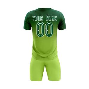 Kit de maillot de football personnalisé Impression sublimée Tissu à séchage rapide Sensation légère OEM Teamwear Adult Youth Factory Supply - Product Image 6