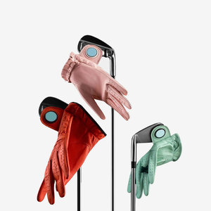 Guantes de Golf de Piel de Oveja Suave a Todo Color, Transpirables, con Logotipo Personalizado, para Todo Tipo de Clima - Product Image 4