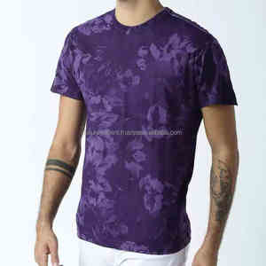 T-shirt court pour hommes T-shirt personnalisé lourd avec impression de logo T-shirt 100% coton vierge coupe carrée pour hommes - Product Image 1