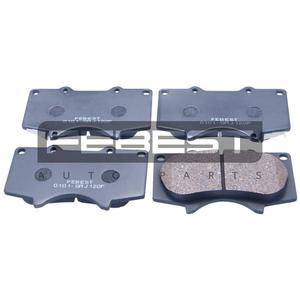Set di pastiglie freno anteriori FEBEST (0101-GRJ120F) - Product Image 1
