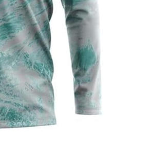 UPF 50 + Protección solar Manga larga Rendimiento Ropa deportiva Ropa de pesca Con capucha 100% Poliéster Spandex Diseño de impresión por sublimación - Product Image 5