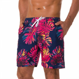Short de plage pour homme avec logo personnalisé Short de bain pour homme Pantalon court de course à pied pour homme Short de surf uni - Product Image 3
