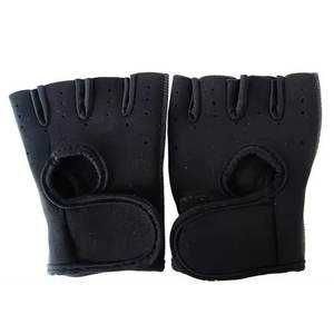 Gants de cyclisme et de course unisexes de couleur noire, légers et chauds, vente en gros, fitness en plein air, personnalisés - Product Image 5