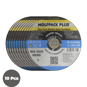 Disco Abrasivo per Acciaio Inossidabile Ø/ 125 x 22,2 mm Spessore 1,0 mm. - Product Image 5