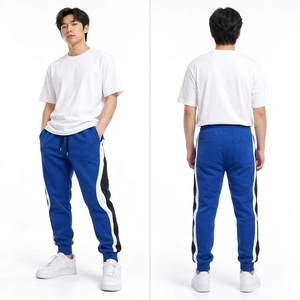 <b>Men</b> <b>Sweat</b> <b>Pant</b> Made With Breathable Fabric Adjustable Waistband Ribbed Bottoms And Durable Stitching For Sports Fitness - Product Image 6