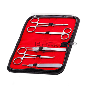 Kit de Cirugía de práctica de sutura de acero inoxidable de alta calidad Logotipo personalizado Diseño OEM Precio de fábrica Kit de práctica de sutura - Product Image 4
