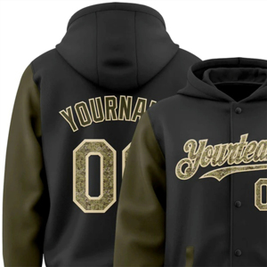 Sudadera con Capucha de Alta Calidad con Parche Bordado Deportivo, Nombre del Equipo Personalizado, Sudadera de Poliéster Transpirable Negra y Morada, Manga OEM 2025 - Product Image 6