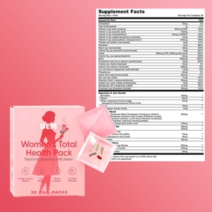 แพ็ควิตามินประจำวันสำหรับผู้หญิงพร้อมน้ำมันคริลล์ - วิตามินและแร่ธาตุสำคัญ 22 ชนิดเพื่อพลังงาน ความเครียด และการรองรับฮอร์โมน 30 แพ็ค - Product Image 6