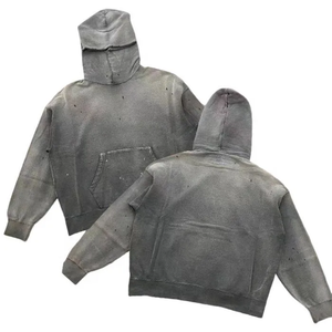 <b>Vintage</b> sun faded acid washed distressed street wears hoodies & <b>sweatshirt</b> custom color logo and sizes available - Product Image 3