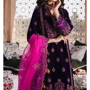 Atractivo vestido de terciopelo elegante vestido de terciopelo de tela suave cultural haga su propio vestido de terciopelo elegante MOQ bajo de moda - Product Image 5