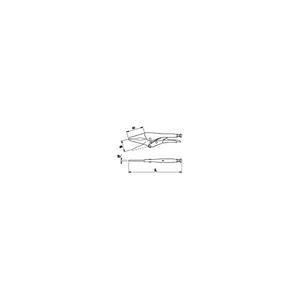 Usag <b>Long</b> Thin Jaw Lock-Grip Pliers for Precision Work - Product Image 2