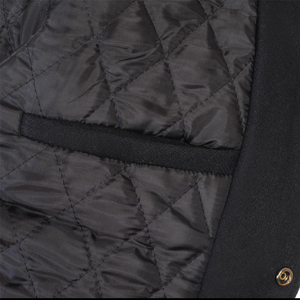 Veste universitaire unisexe de qualité supérieure cuir letterman de baseball personnalisé avec tissu en toile directement de l'usine pour hommes - Product Image 4