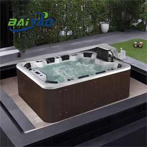 <span class=keywords><strong>Spa</strong></span> extérieur 8 personnes Bain à remous Piscine à remous Baignoire autoportante Balboa Massage à bulles d'air Baignoires en acrylique - Product Image 5