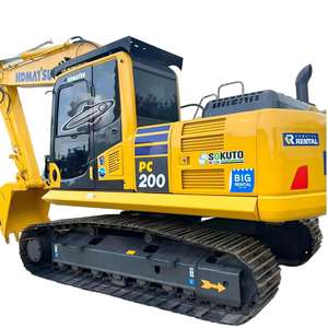 Excavatrice Komatsu PC200-8, PC200-7, 20 tonnes, hydraulique, sur chenilles, 99% neuve, haute qualité, prix bas - Product Image 1