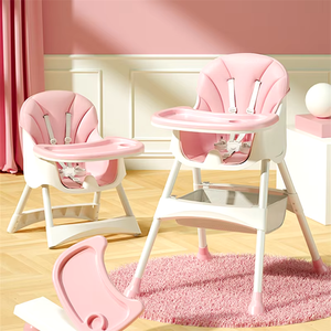 Bar table pliante 2021 rehausseur salle à manger pour enfants utilisé manger des enfants en gros <span class=keywords><strong>chaise</strong></span> haute bébé unique - Product Image 6