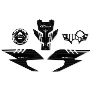 Kit Completo di Adesivi Protettivi 3D per Serbatoio Compatibili con Yamaha YZF R25 2019-23 Protezioni per Moto - Product Image 1