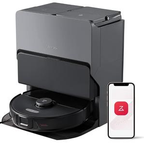 Nuevo Robot Aspirador y Mopa Sónica Original S8 MaxV Ultra con 10000Pa de Succión, Autolimpieza, Autovaciado y Dispensador de Detergente Negro - Product Image 1