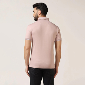 Camiseta de Polo de Golf para hombre, venta al por mayor, 2025, algodón 100%, estampado sólido de alta calidad, logotipo bordado antiarrugas - Product Image 2