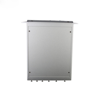 Châssis d'équipement électronique en aluminium anodisé sablé 4U, protection IP54, certifié ISO9001, traitement personnalisé