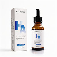 Sérum Visage Hydratant à l'Acide Hyaluronique Pur et Vitamine B5, Essence Liquide Hydratante à Base d'Eau pour l'Hydratation Quotidienne de la Peau - Vente en Gros OEM